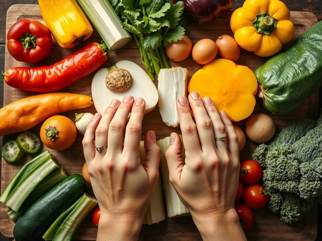 Vielfältige Lebensmittel